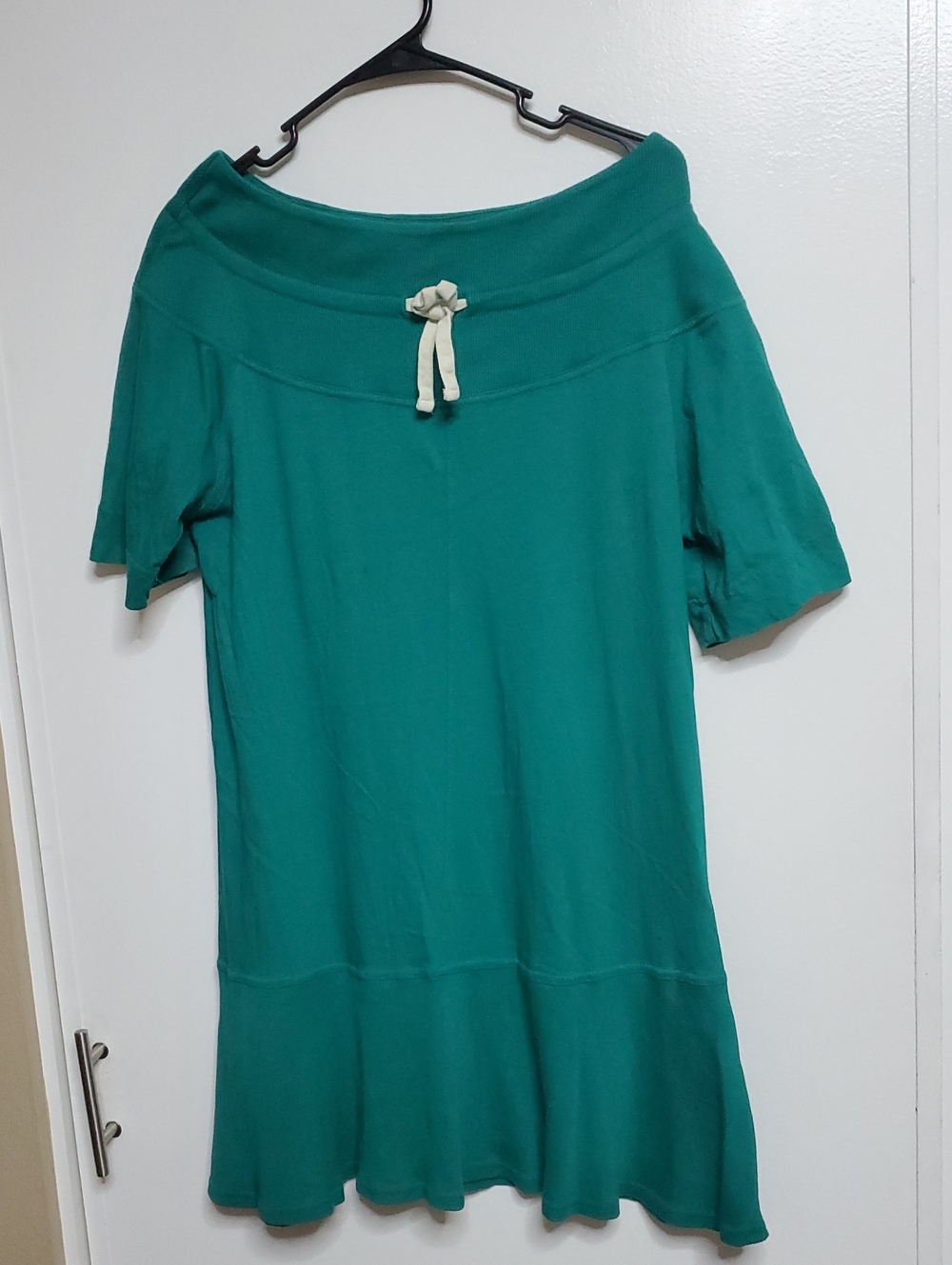 FP Movement by Free People Teal Scoop-Neck Active Top
